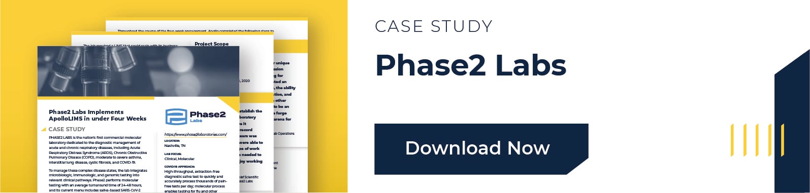 Phase2 Labs Case Study with ApolloLIMS